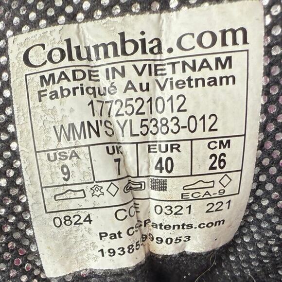 Columbia Bugaboot Snow Boot Woman's Size 9 insulated Waterproof Warm Black - Picture 11 of 11